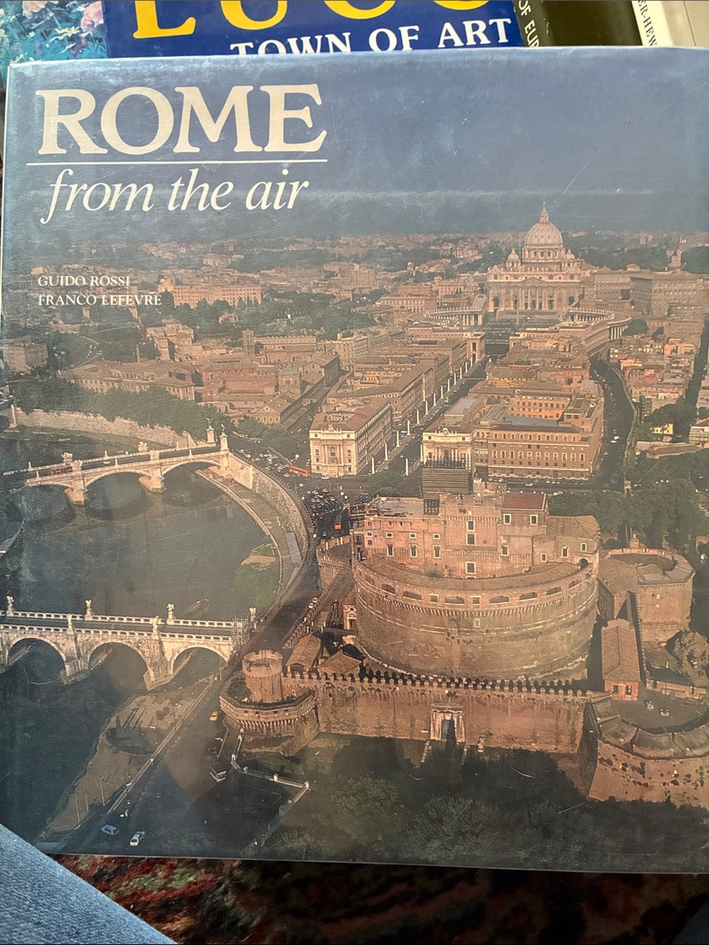 Rome From the Air Hardcover Coffee Table Book -